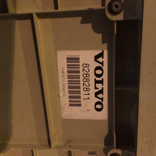 Полка над спальником VOLVO