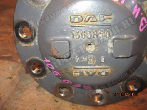 Полуось L 911мм 40ш DAF