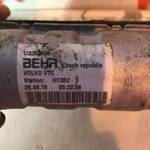 Радиатор отопителя Volvo