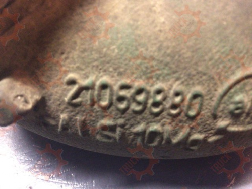 Трубка фланцевая EGR Volvo